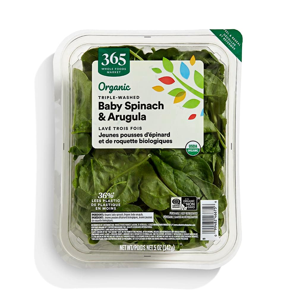Organic Arugula & Baby Spinach